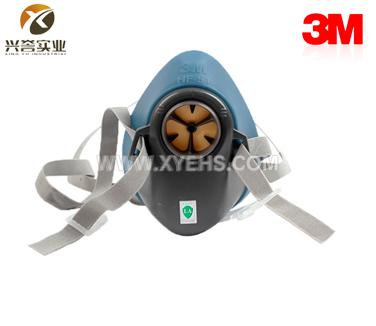 3M HF-51 硅膠半面型防護(hù)面罩 （小/中號)